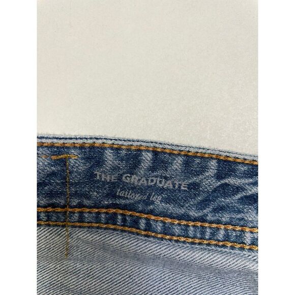 AG Adriano Goldschmied Graduate Straight Denim Jeans Men Size 31 X 32 Blue - Picture 7 of 9